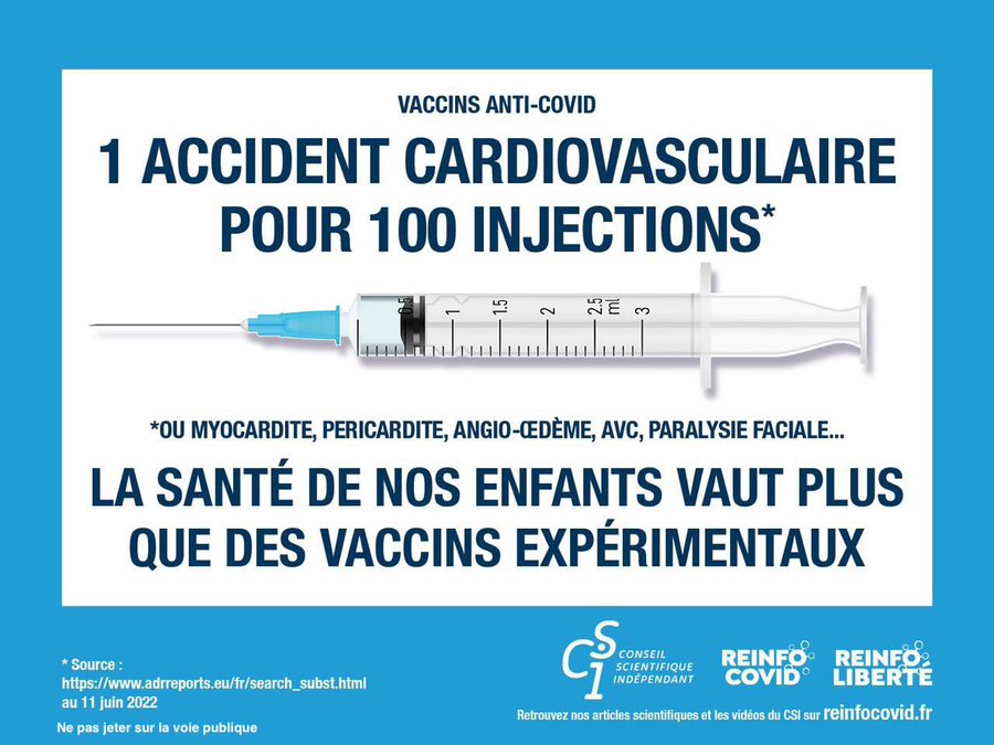 Effets secondaires des vaccins anti-Covid